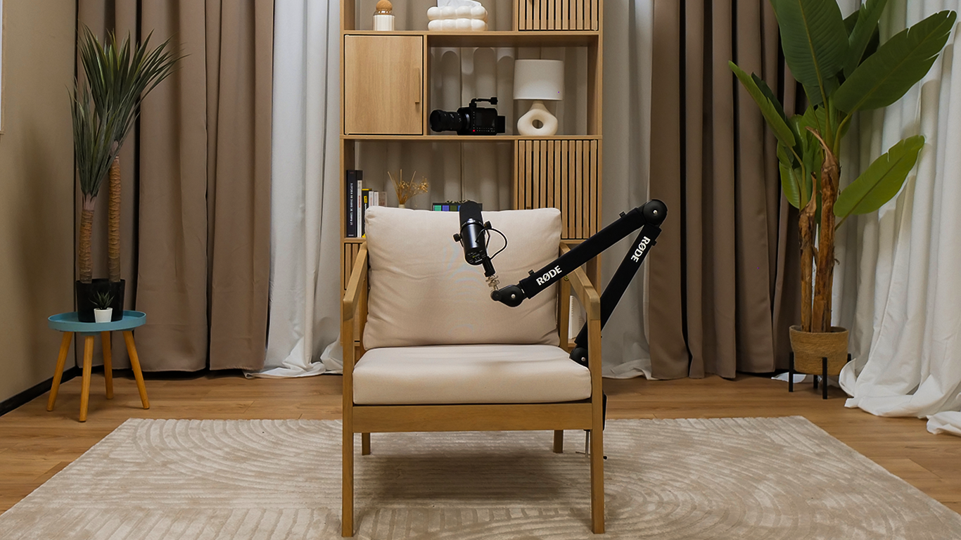 Studio Face cam pour vidéos en solo